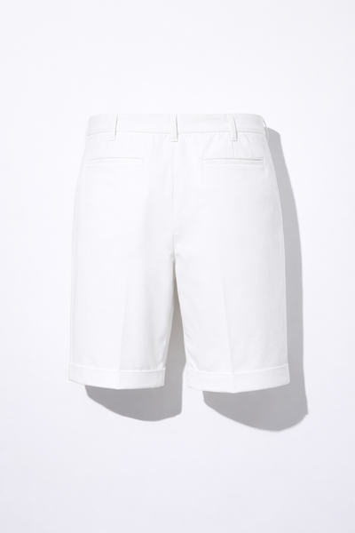 Tailored Stretch Twill Shorts