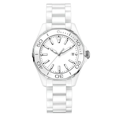 Aquaracer Full Ceramic White Dial 35mm
