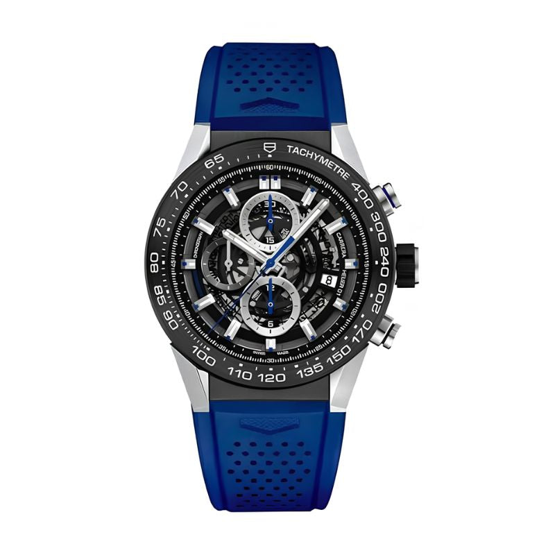 Carrera Calibre Heuer 01 Chronograph "Blue Touch Edition" CAR2A1T.FT6052